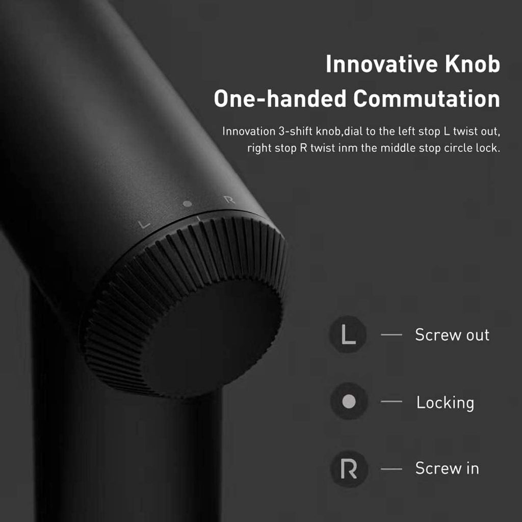 Cordless Electric Screwdriver 3.6V 2000mAh 12 Steel Bits USB-C Rechargeable