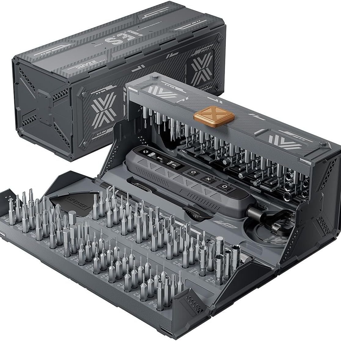 Rechargeable Precision Electric Screwdriver Set 160 Bits USB-C for Electronics Repair