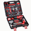 8V Cordless Drill Set 1500mAh Rechargeable 10 Drill Bits Home Tool Kit USB-C