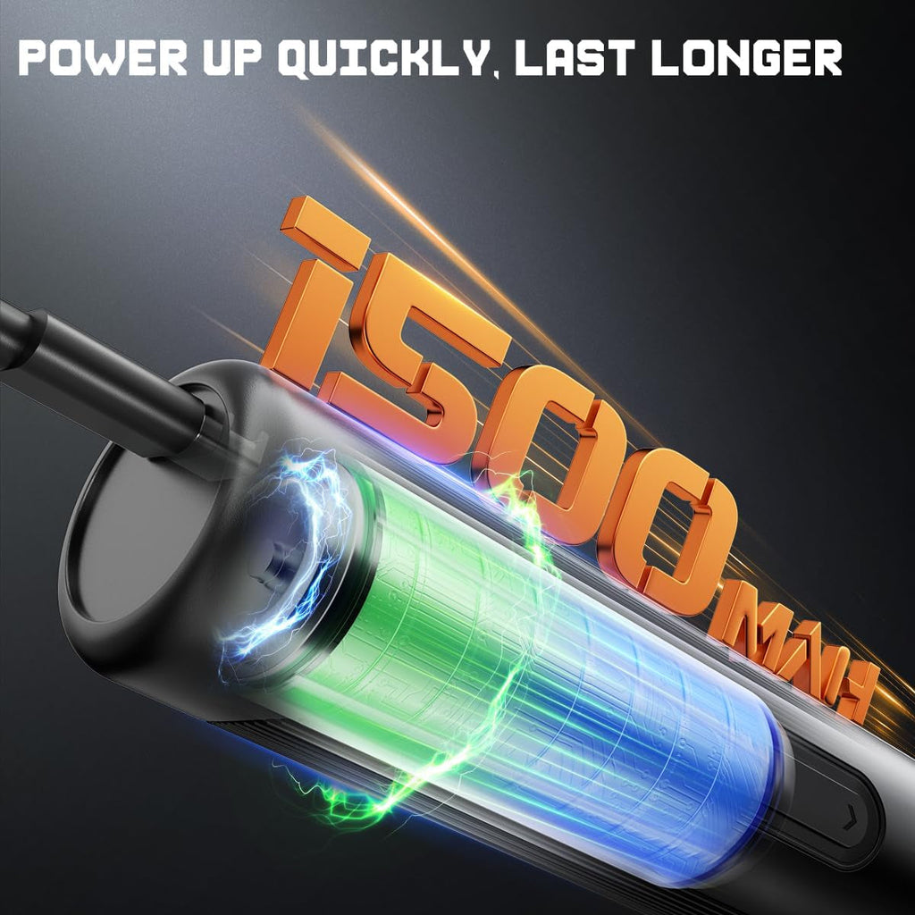 Cordless Electric Screwdriver 36 Precision Bits 1500mAh Rechargeable Home Electronics Repair
